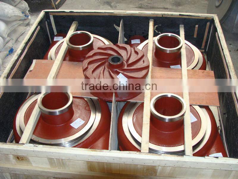 r55 rubber slurry pump parts