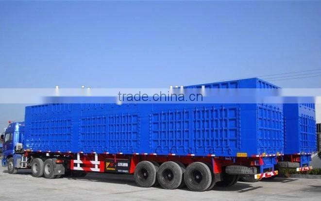 China Van Body Truck, Cargo Strong Box Semi Trailer
