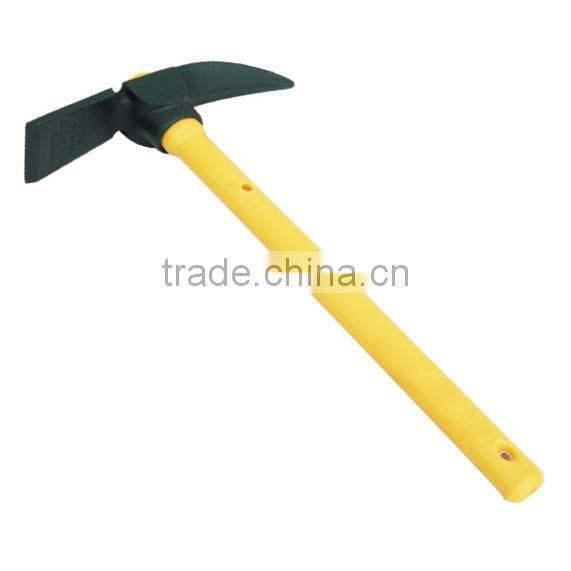 pp coated 65% pickaxe with fiberglass handle