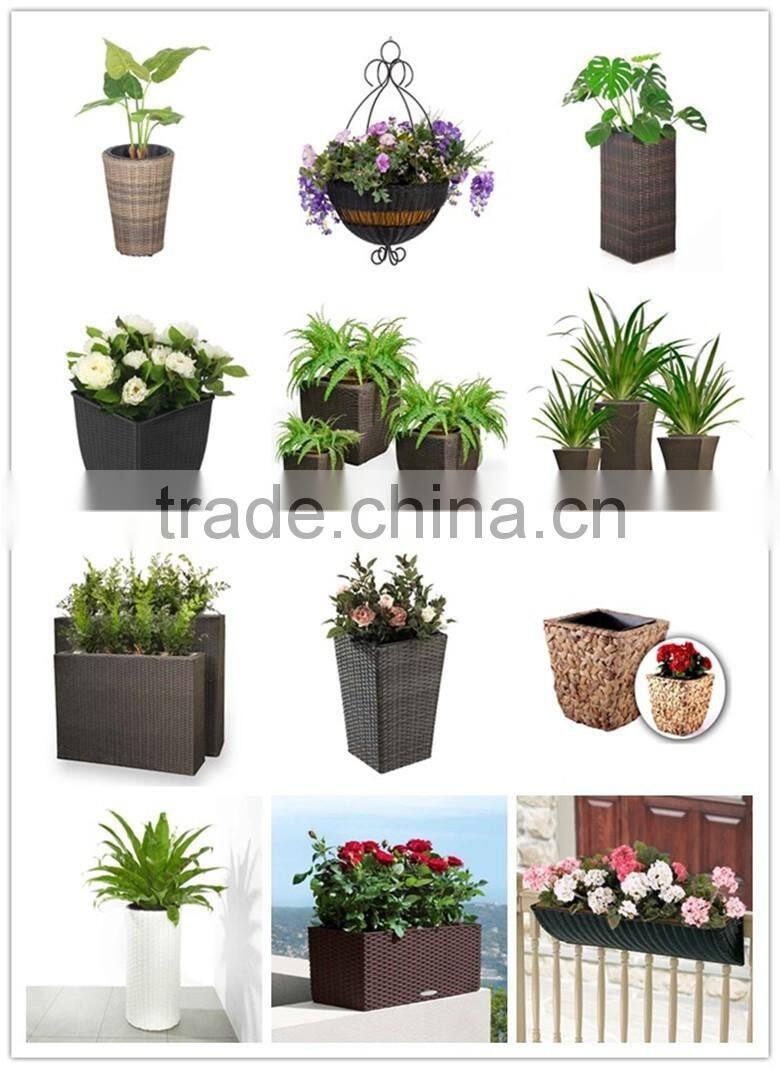 Wholesales chinese supplier PE rattan plastic laundry basket for dirty clothes