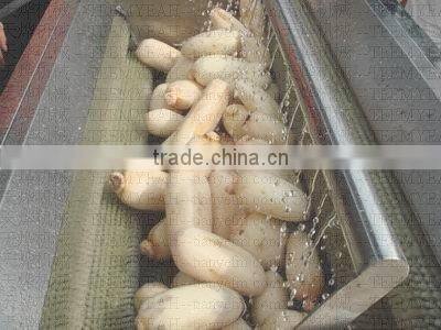 TY-1000A High quality potato washing machine (Video) Manufactory