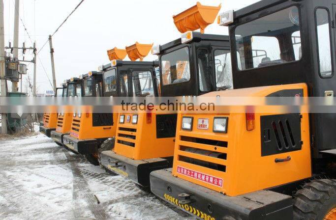 China Wheel Loader With 1.7m3 Hucket Capacity