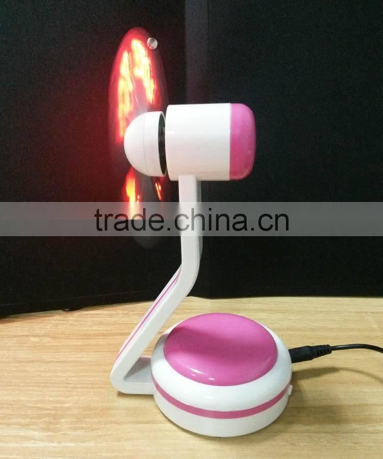 USB fan LED message usb fan promotional led usb fan customized words usb fan programmable led usb fan