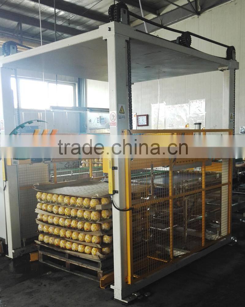 Fully Automatic Glass Bottles Palletizing System