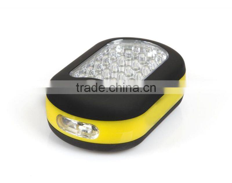 Super Bright Magnetic 24 LED Work Light With 360 Degree Hook