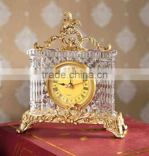 Royal Bronze Crystal Ashtray, Luxury Home Decorative Ashtray (BF01-0217-1)