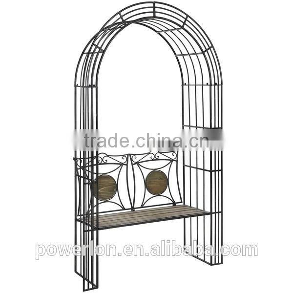 Vintage Style Anti White Garden Wedding Arch