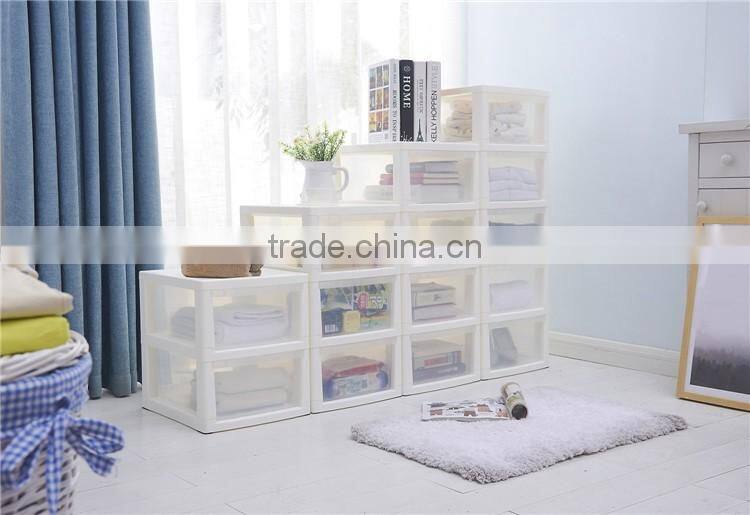 Plastic 3 Tier Multi Drawer Storage Cabinet