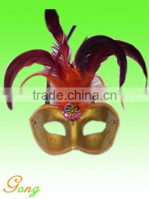 2013 Hot Sale Funny Feather Mask