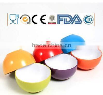 with food certification colorful ceramic bowl for daily use
