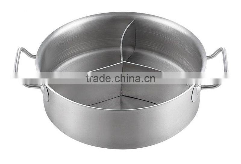 Boiler With Three Compartments Without Lid