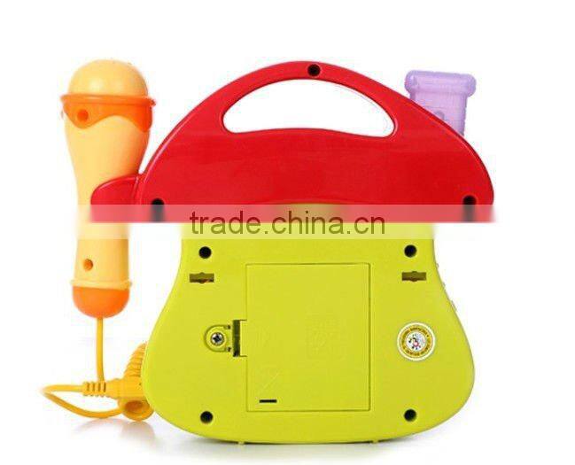 Stock supply fashion plastic portable jukebox toys small order