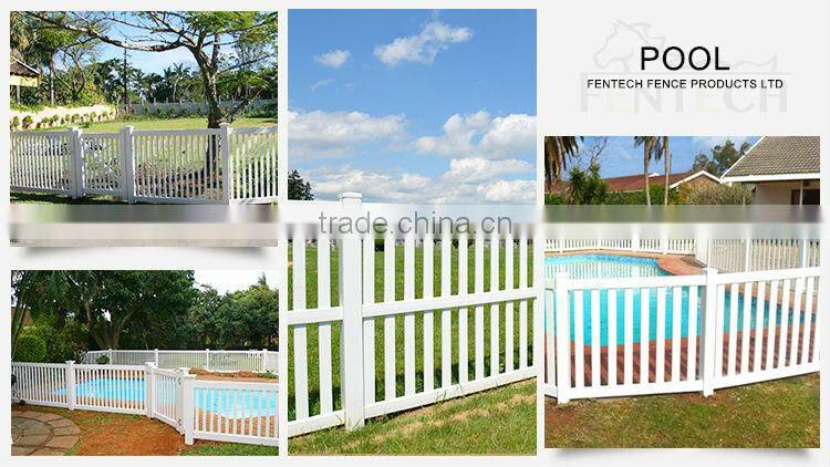 2014 Best Selling Made in China Fentech high quality Vinyl Swimming Pool Fencing