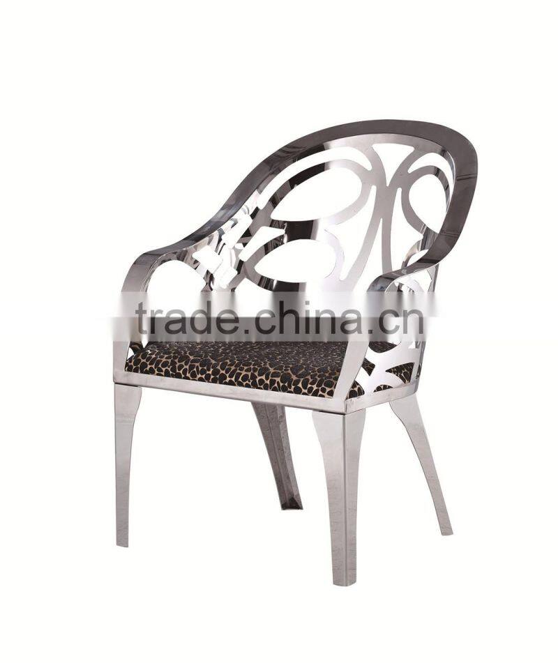 Stainless steel leisure chair