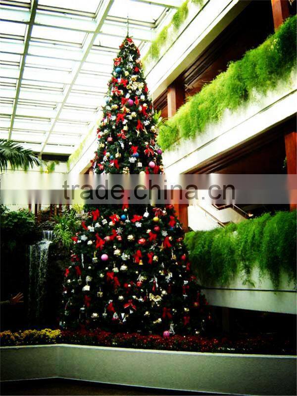 hotel home part deco unique Artificial 12 m tall christmas trees