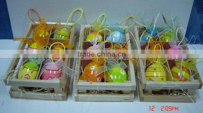 Easter egg hanging decoration-ceramic egg