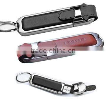 usb gift ideas for girlfriend, black leather USB