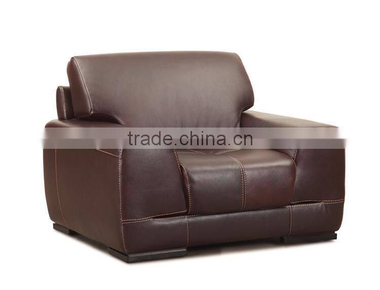 European style Italian split leather sectional sofa home sofa