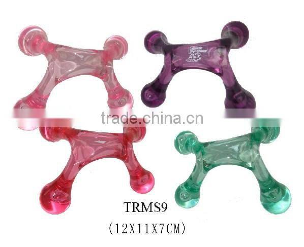 Promotional Hand-held Plastic Massager