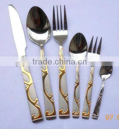 Fashion Stainless Steel Flatware Set wholesale