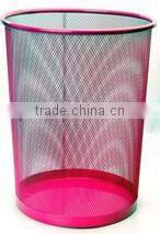 Hotel room metal Mesh Trash Can
