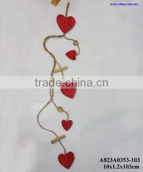 wood hanging bird decoration for easter