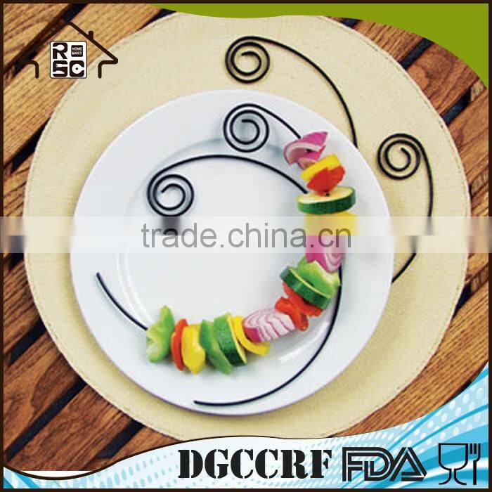 High Production Plate Set of 4 Skewer For Plate BBQ Grill Plate