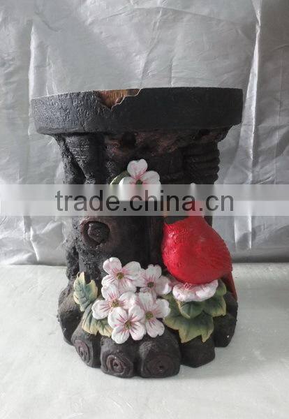 Garden outdoor fiberglass wooden chair