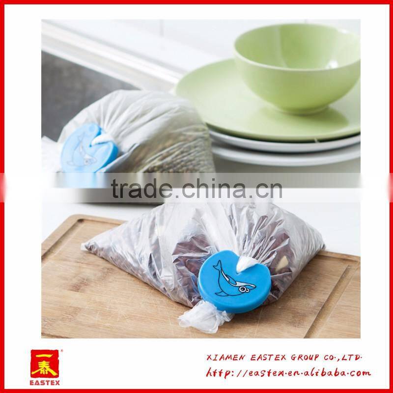 Cartoon round food sealed clips