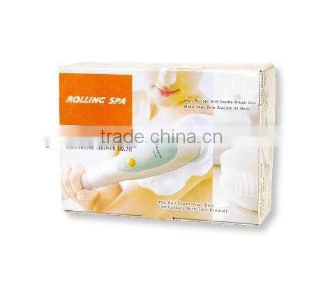 Electronic shower brush