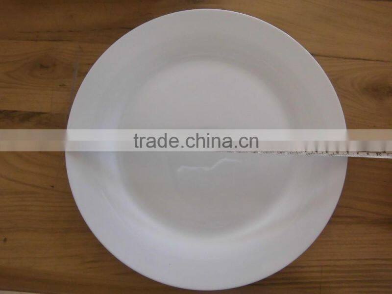 cheap round quality porcelain plate