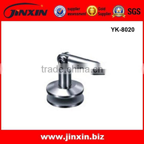 Marine Standard Stainless Steel Glass Canopy Accessories / Rain Shelter Fittings