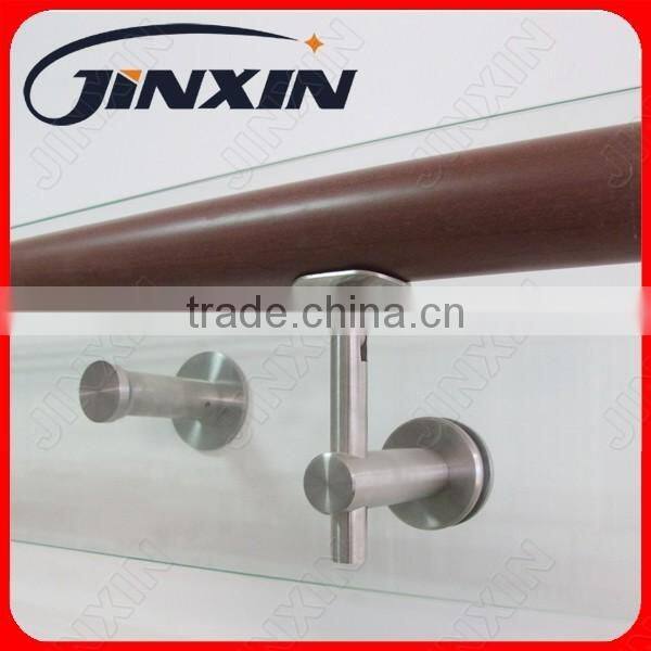 JINXIN Showroom Safety Glass Handrail With Bracket