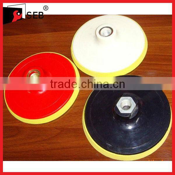 Platinum Grade hook and loop Rubber Backing Pad