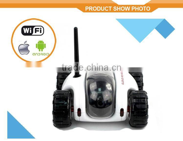 Free Samples Wifi R/C Toy lInfrared Night Vision App-Controlled for iPhone/iPad/Android Spy Remote Control Car with Camera