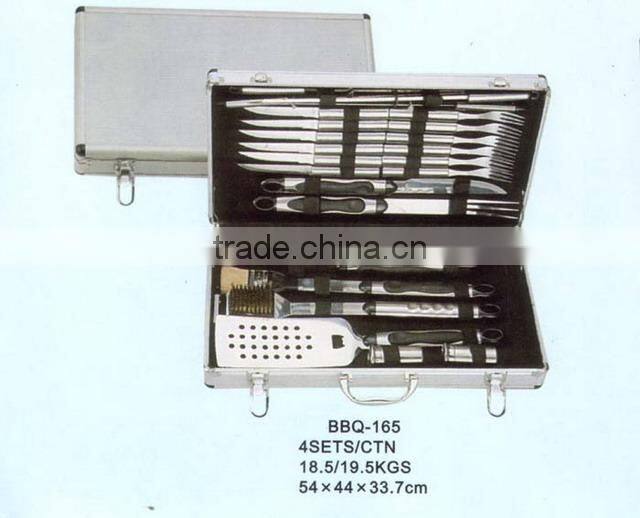 BBQ Tools Set with Aluminum Case