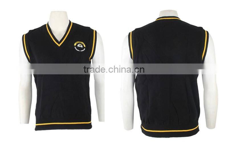 Wholesale Making Chinese Student Boy School Uniform Vest