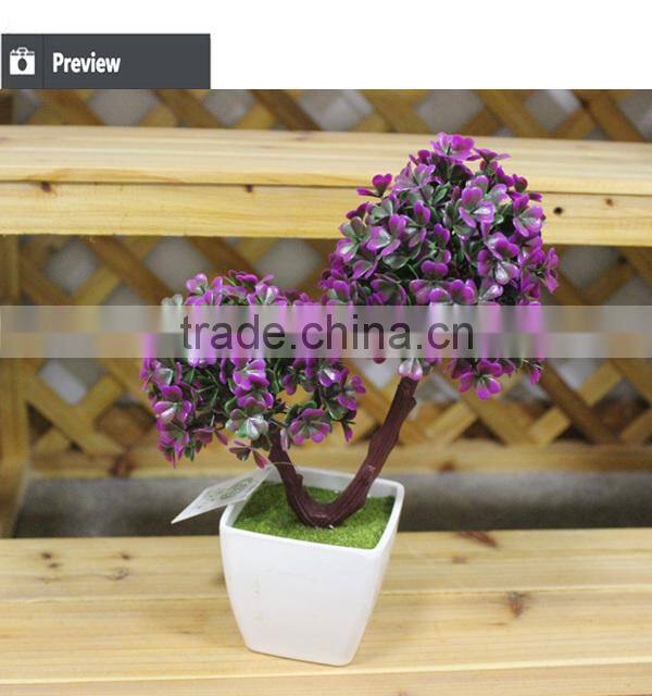 Ceramic mushroom-shaped for secretaire decoration potted plant