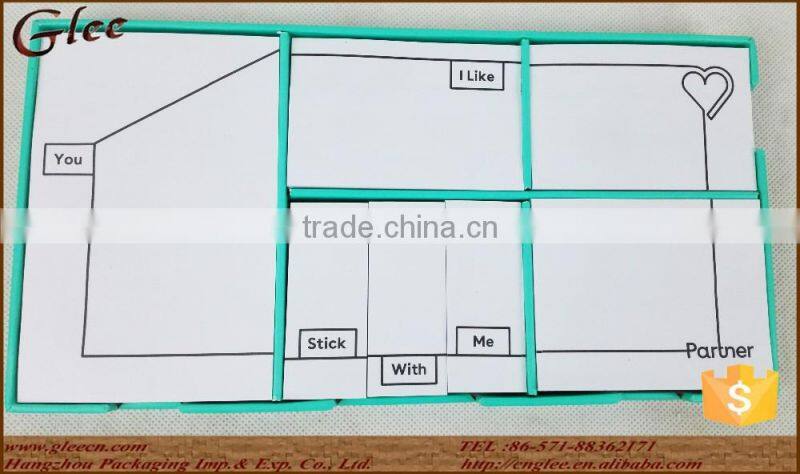 High-quality paper memo box/sticker note kit set for promotion