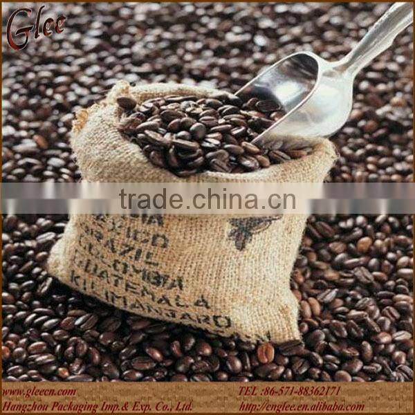 Hot Sale Custom coffee food gunny bag