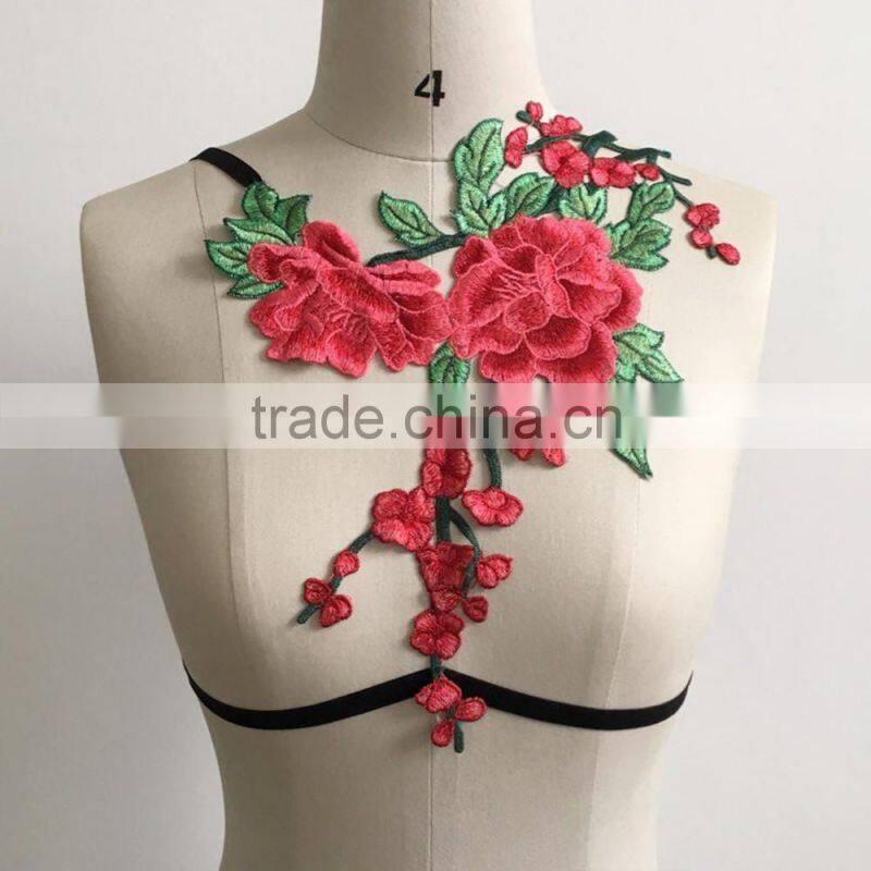 garter belt with no panties Women Cage Bra Cow Elsastic Open Cupless bra Chest Harness Belt sexy lingerie