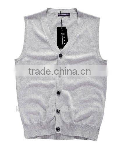 2012 Fashional men's sleeveless sweater