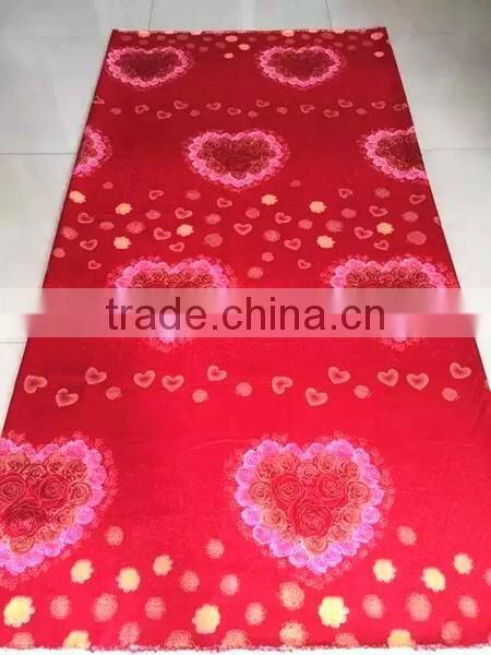 100%polyester microfiber fabric / disperse printing fabric