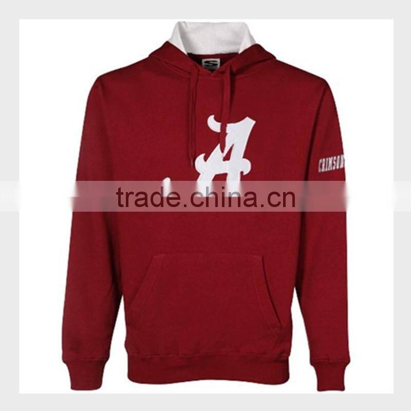 Hot Sale Cool Cotton Fleece Hoodies For Men China Wholesale Plain Custom Print Letter XN-CS16052