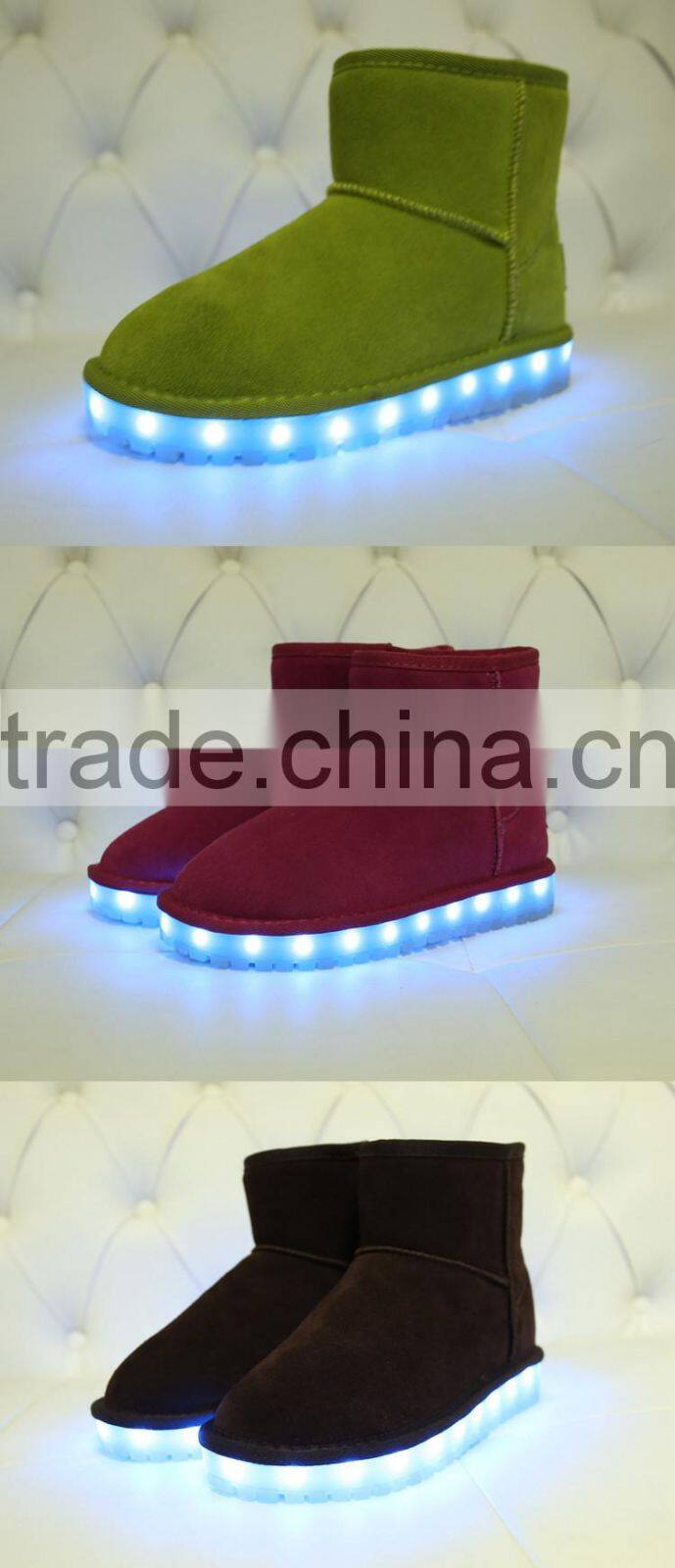 HFR-TS-12-3 New style shiny shoelaces nylon round ankle boots