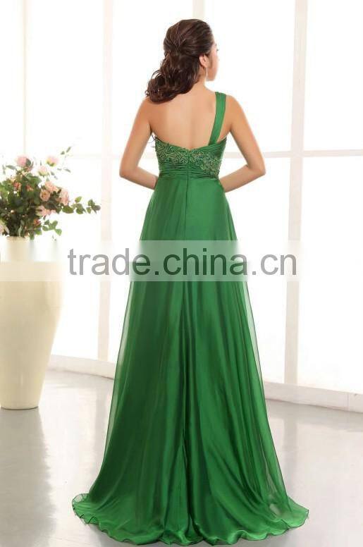 Chiffon One Shoulder Formal Long Evening Dress Formal Dress
