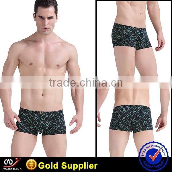 100% cotton box package boxer man Underwear adult mens underwear