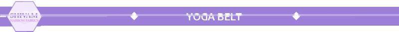 Durable High Quality Yoga Belt Will Help Ensure Correct Alignment