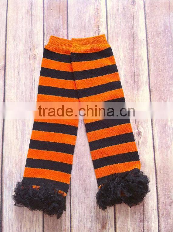 wholesale halloween chevron cotton baby leg warmer