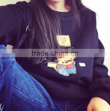 wholesale thick warm autumn winter harajuku pullover women hoodies